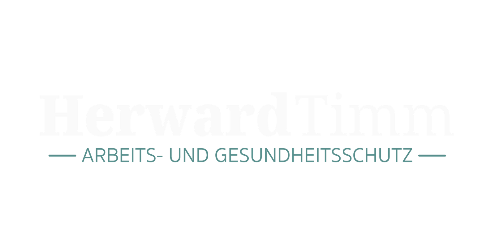 HerwardTimm – Fachkraft für Arbeitssicherheit und Sifa-Beratung in Norddeutschland
